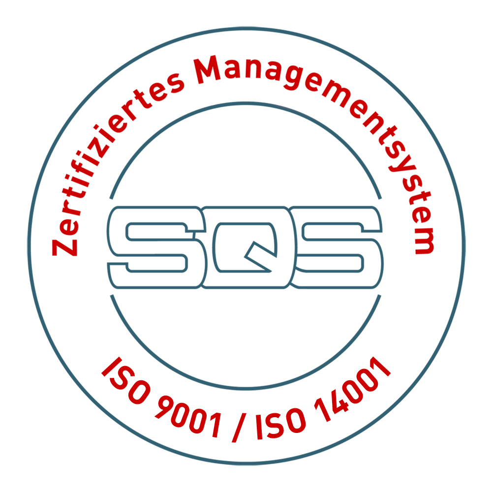 Zertifiziertes Managementsystem ISO 9001 / ISO 14001